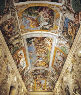 Tranh Farnese Gallery frescoes - “ Bích Họa phòng trưng bày Farnese” - Annibale Carracci