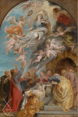 Tranh The Assumption of Mary - 1620-1622 - Sự giả định của Mary - Peter Paul Rubens