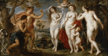Tranh The Judgment of Paris 1639 - Phán quyết của Paris - Peter Paul Rubens