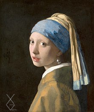 Tranh “Thiếu nữ đeo hoa tai ngọc trai” - 1665 - Johannes Vermeer
