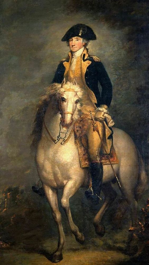 Tranh Equestrian Portrait of George Washington - 1808 - “Chân dung cưỡi ngựa của George Washington ”- Rembrandt Peale