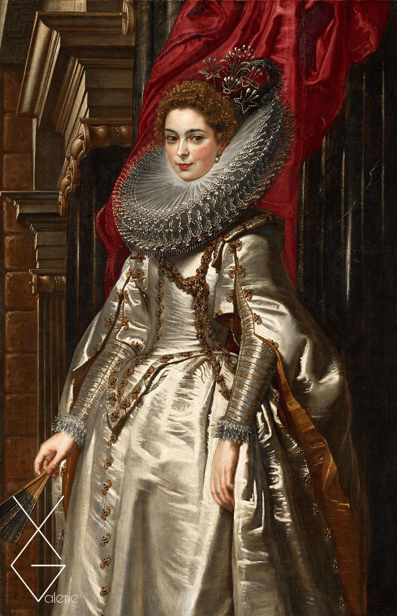 Tranh Portrait of Marchesa Brigida Spinola Doria 1606 - Chân dung Marchesa Brigida Spinola Doria - Peter Paul Rubens