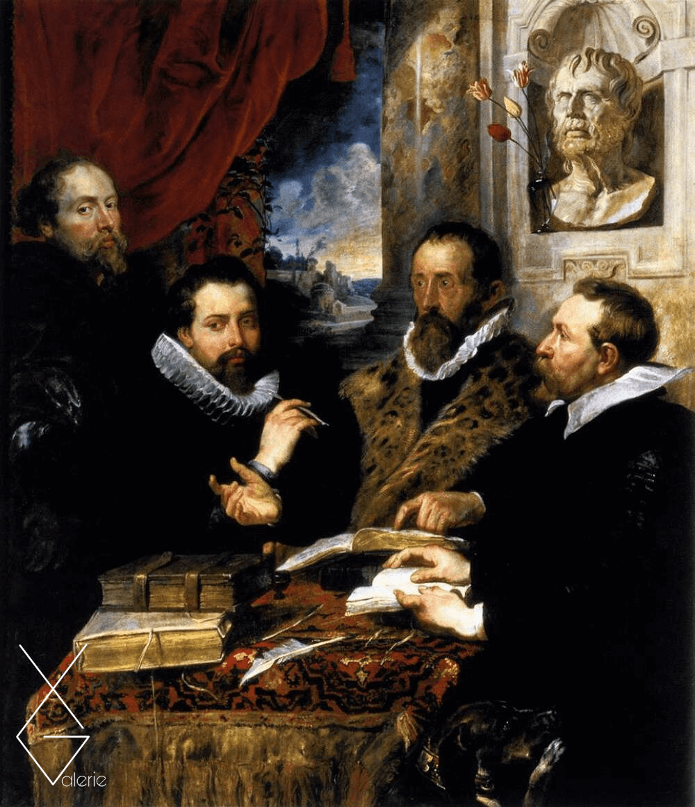 Tranh The Four Philosophers 1611-1612 - Bốn nhà triết học - Peter Paul Rubens