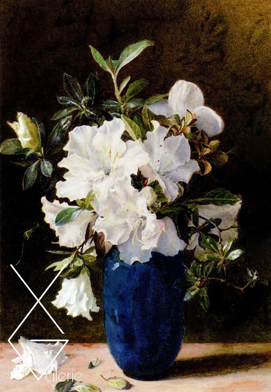 A Vase Of Azaleas - Kate Sadler