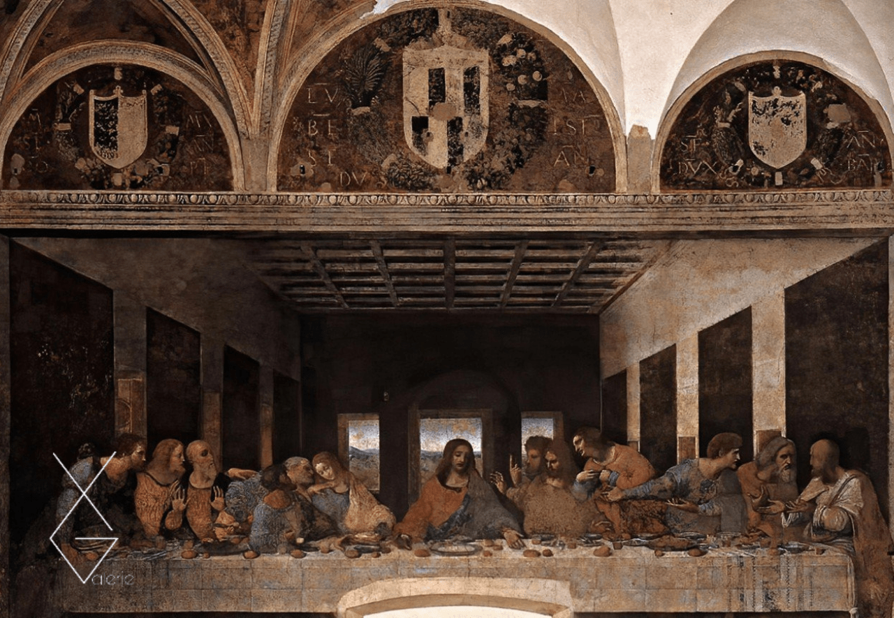 Tranh The Last Supper - 1498 - Bữa tối cuối cùng - Leonardo Da Vinci