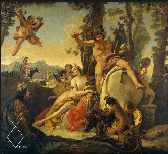 Tranh Bacchus và Ariadne - 1522–1523 - Giovanni Battista Tiepolo